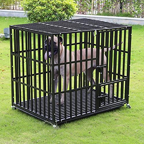 犬用ケージ スチール製 キャスター付き ペットサークル 大きめ 特大 長方形 犬小屋 室内/屋外 夏 おしゃれ アウ ペットケージ 犬檻 犬小屋 ケージ ペットサークル ドッグケージ ペットフェンス 小型 大型 中型犬用 ペット用品 キャスター付き EIM1536332418(14934円)