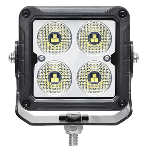 温度制御機能　融雪機能　前照灯　60ｗ　広角　12v　led　ledライト　角型　拡散　オスラム製チップ　作業灯　LED?