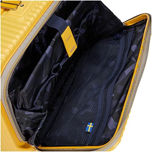 [イノベーター] スーツケース グッドサイズ トップオープン 多機能モデル INV60 保証付 65 cm 4kg サニーイエロー :a