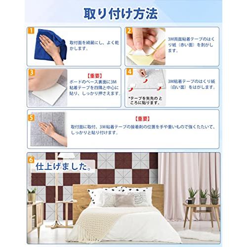 吸音材 吸音ボード 壁 防音材 騒音対策 硬質吸音フェルトボード 防潮 壁と床兼用 吸音パネル 室内装飾 楽器 ピ?