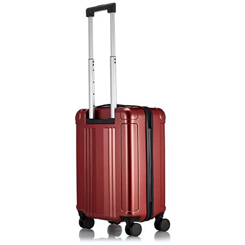 [ACE] スーツケース リフレクション No.06787 32L 2〜3泊 2.7kg 機内持ち込み可 双輪キャスター 54 cm レッドカーボン 