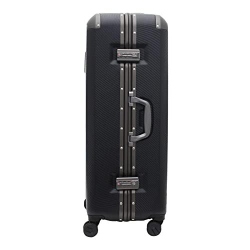 [シフレ] ポリカ100% 軽量・頑強アルミフレームスーツケース ESC1150 90L 4.8kg カーボンブラック アウトドア、釣り、旅行用品 スーツケース、キャリーバッグ LWH1361042712(13232円)