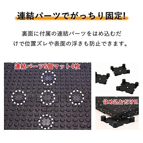 海外品 ゴムマット ジムマット 厚さ20mm 筋トレ マット ラバートレーニングマット ジム フロアマット 衝撃吸収 高硬度 E 【DGJ1999770904】(70290円)