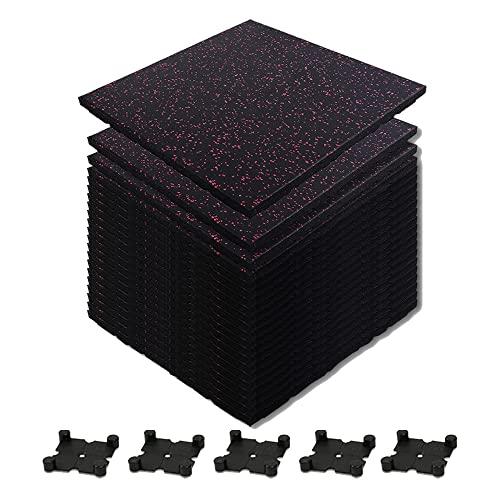 ジムマット ゴムマット 500×500mm 厚手20mm 連結パーツ付き（無料） ラバートレーニングマット 筋トレ トレーニン ジムマット トレーニン TMF1851754842(18003円)