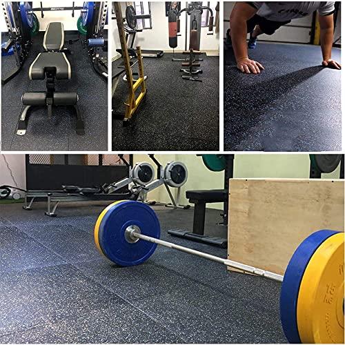 ジムマット ゴムマット 500×500mm 厚手20mm 連結パーツ付き（無料） ラバートレーニングマット 筋トレ トレーニン 