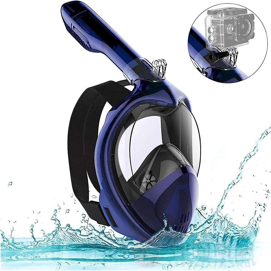 ダイビングマスク ダイビングマスク シュノーケリングマスク 水中アンチフォグ フルフェイスシュノーケリングマスク 水泳シュノーケル ダイビング