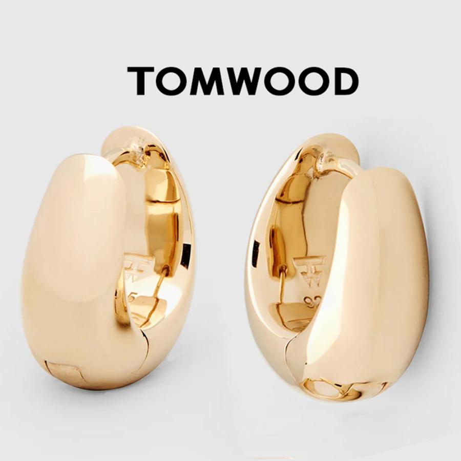 TOM WOOD トムウッド ピアス アイス フープ スモール ゴールド TOM WOOD トムウッド ピアス アイス フープ スモール ゴールド