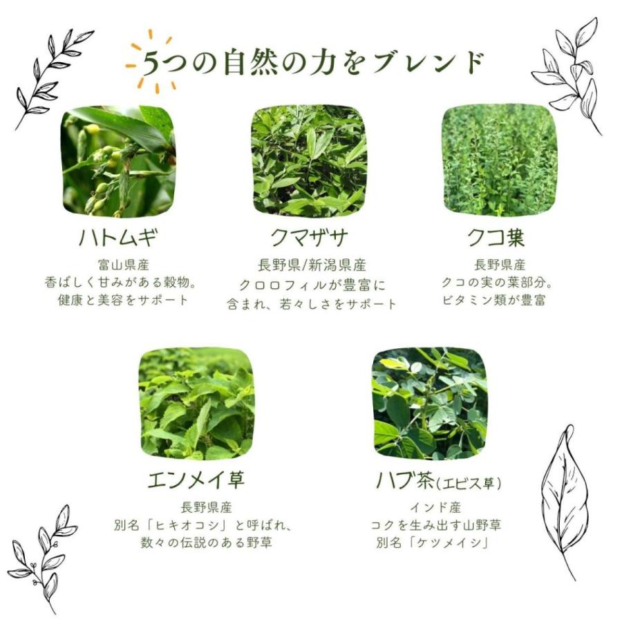 【公式】お得用えんめい茶60包 黒姫和漢薬研究所 無添加 ブレンド茶 ノンカフェイン カフェインレス 健康茶 お茶 ティーバッグ クマザサ ハトムギ 送料無料 |  | 02