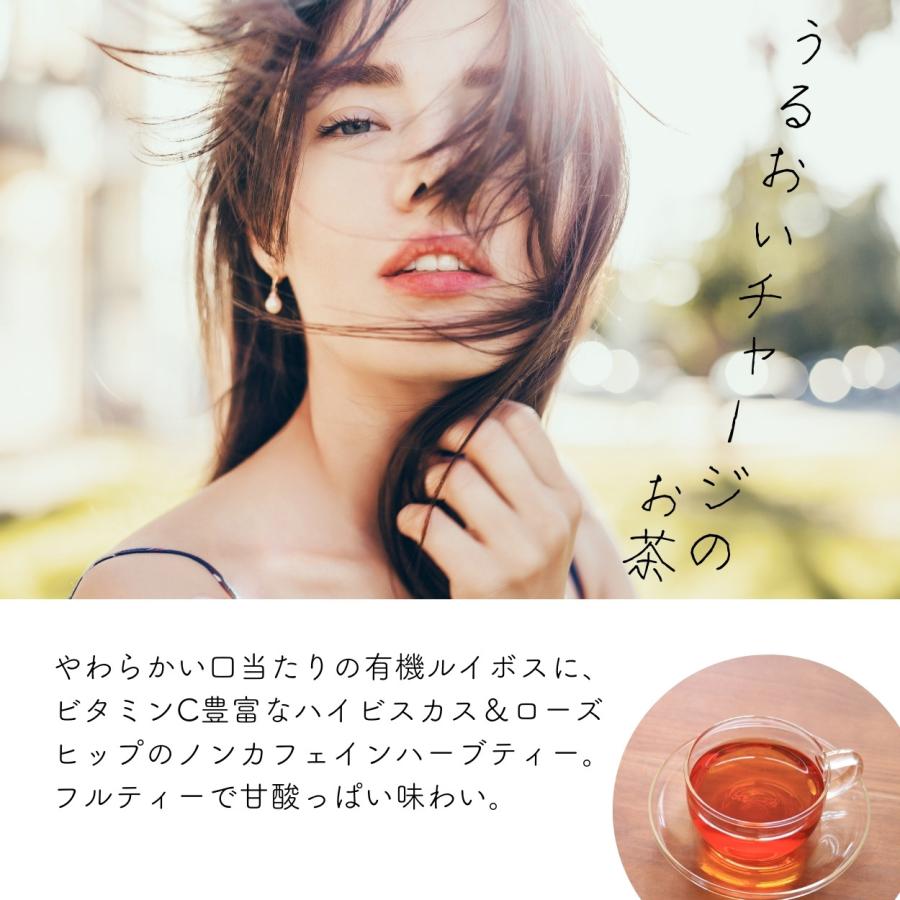 【公式】ローズヒップとうるおいルイボスティー 漢方 ブレンドティー ノンカフェイン カフェインレス  送料無料 黒姫和漢薬研究所 ルイボス 潤い ギフト お茶 |  | 01