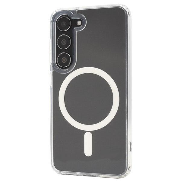 Galaxy s23 SC-51D SCG19 大人可愛い MagSafe 対応 耐衝撃 クリア