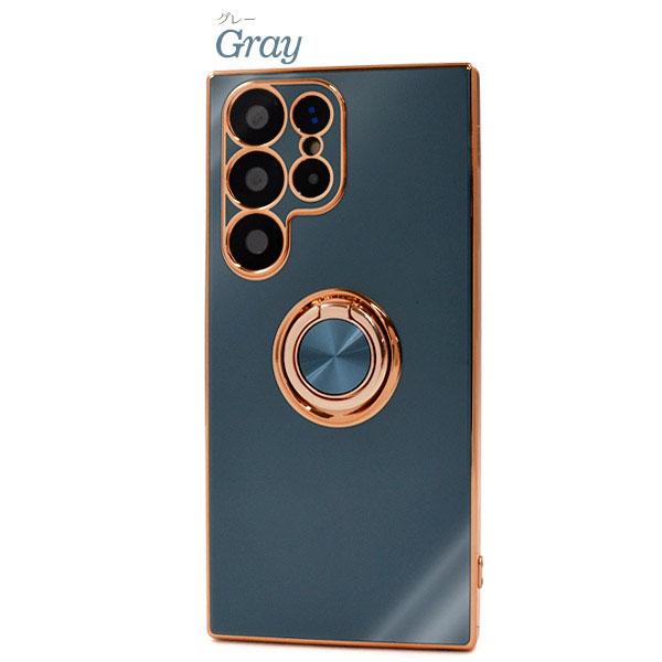 Galaxy S23 Ultra SC-52D SCG20 スマホリング付 ソフト ケース