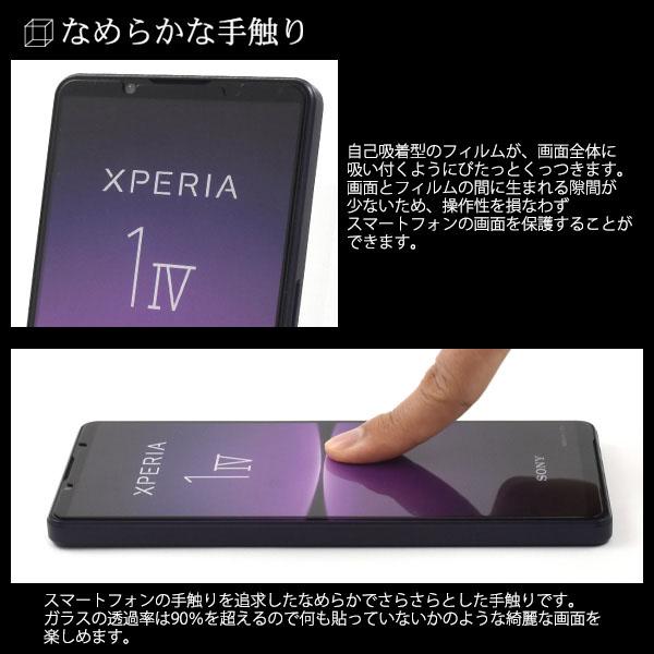 Xperia 1 IV SO-51C SOG06 A201SO 液晶保護 ガラスフィルム SO51C