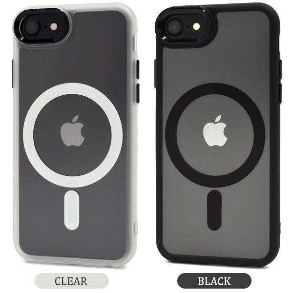 iPhoneSE 第2世代 第3世代 8 / 7 6 6s MagSafe対応 マット クリア