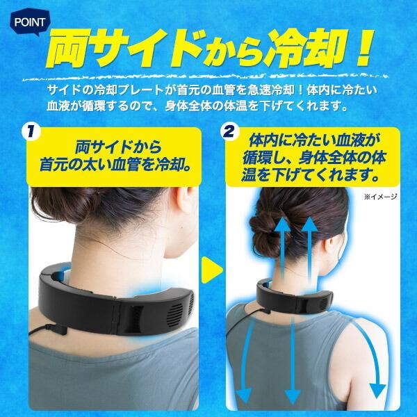 ポータブル ネッククーラー 首掛け ポータブルエアコン ポータブル