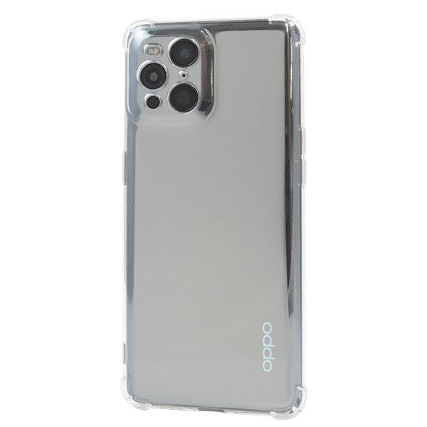 OPPO Find X3 Pro OPG03 耐衝撃 クリア ケース OPPOFindX3Pro
