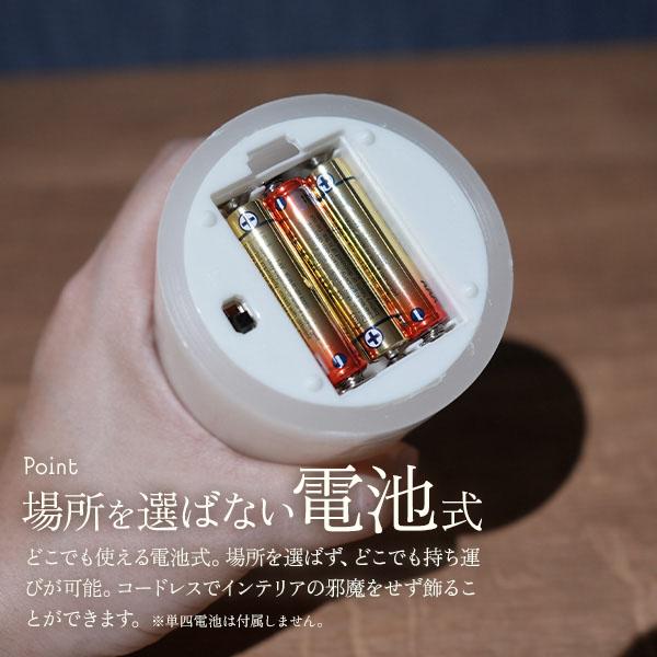 電池式 LED キャンドル 3点セット 間接照明 インテリア ろうそく 蝋燭