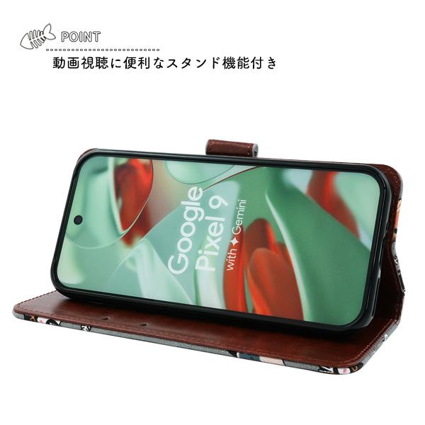 google pixel 9 9a 9pro pro xl ケース 手帳型 大人可愛い ねこ 猫