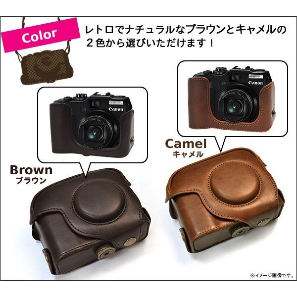 Canon - キャノン powershot G12  キャメル革ケース付 キャノン powershot G12 キャメル革ケース付