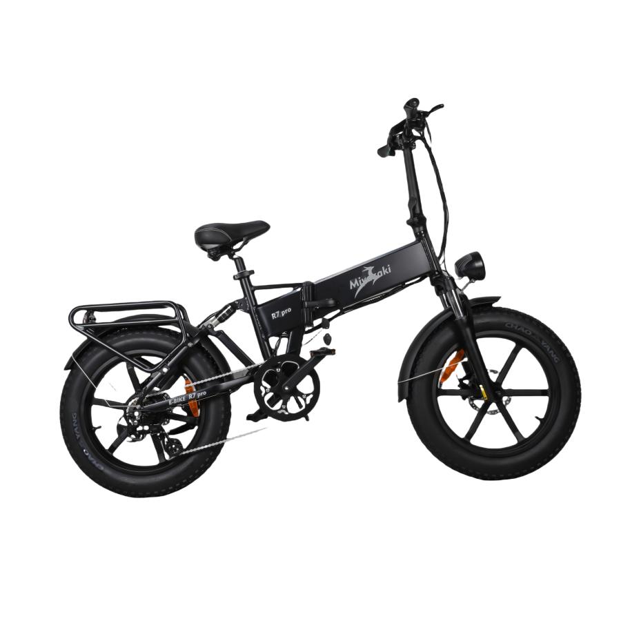 送料無料 E-bike Miyazaki R7 PROファットバイク 電動アシスト自転車 マウンテンバイク 750W 48V16AH迫力の極太タイヤ20×4.0折りたたみ自転車 スノーホイール｜ennkei｜13