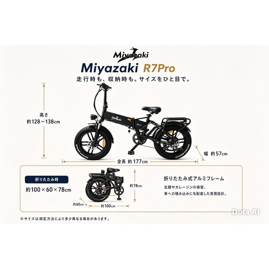 型式認定】 Miyazaki R7Pro ファットバイク 電動アシスト自転車