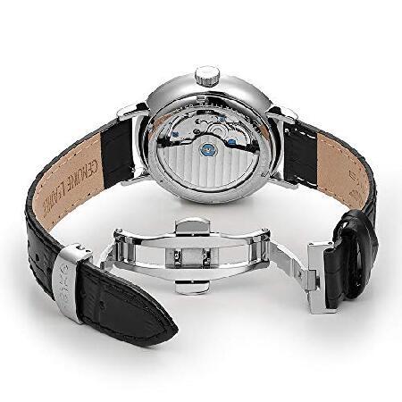 FEICE 自動腕時計 メンズ バウハウスウォッチ メンズ 機械式腕時計 ステンレススチール ドーム型 ミラー アナログ カジュアル ドレスウォッチ ユニセックス -FM2 メンズ