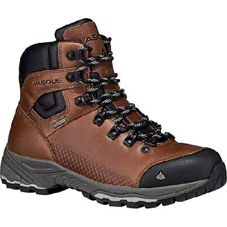 Vasque レディース St. Elias Fg GTX フルグレインレザー ゴアテックス 防水ハイキングブーツ, コニャック, 8.5 Wide｜eno｜02