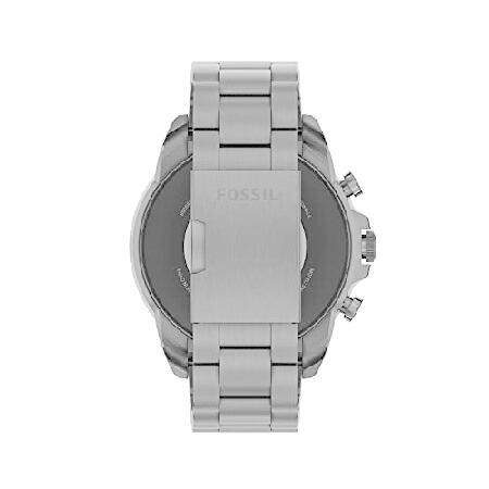 Fossil Unisex Gen 6 44mm Stainless Steel Touchscreen Smart Watch, Color: Smoke (Model: FTW4059V)｜eno｜03