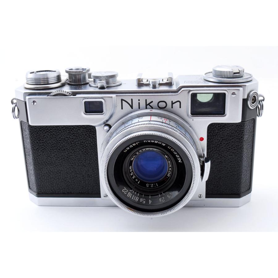素晴らしい☆レンズセット☆ ニコン Nikon amp; S2 3.5cm シルバー
