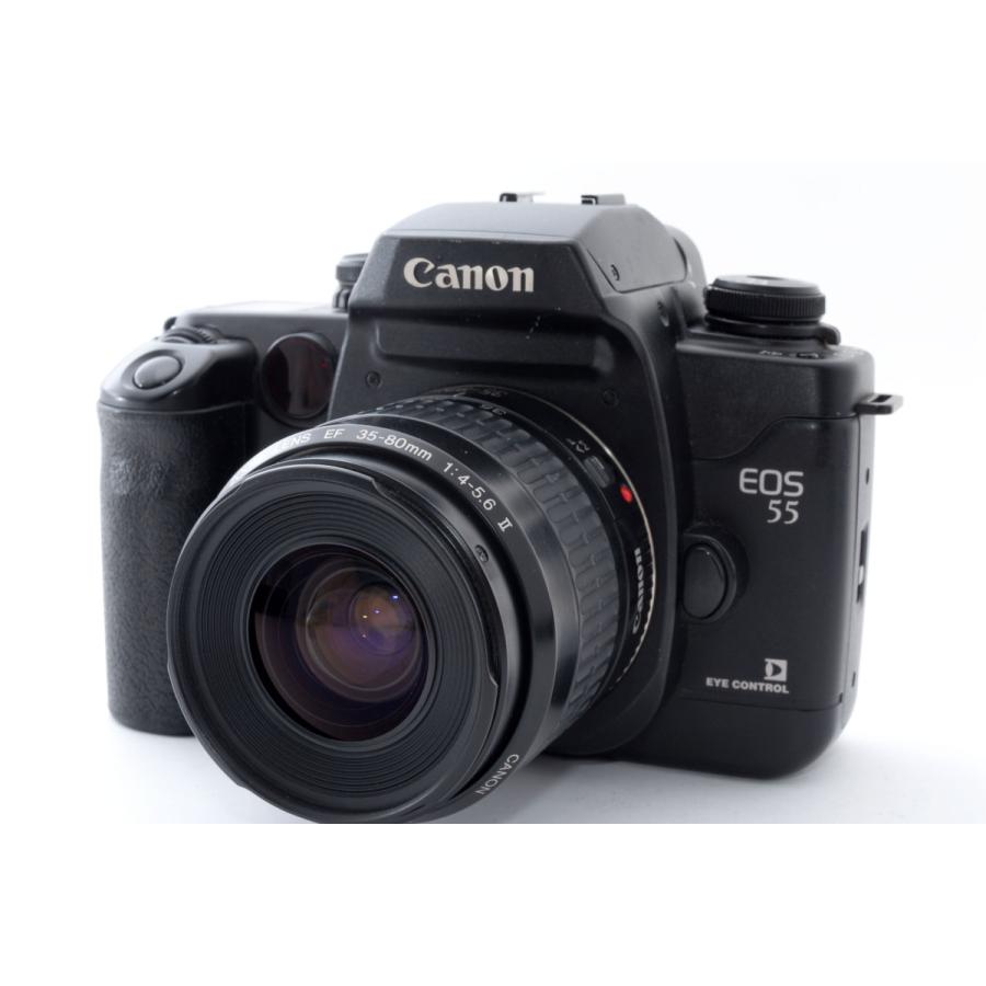 再入荷】 ☆レンズセット☆ キヤノン Canon F4-5.6 LENS ブラック EF Canon 35-80mm ZOOM II EOS 55  フィルムカメラ