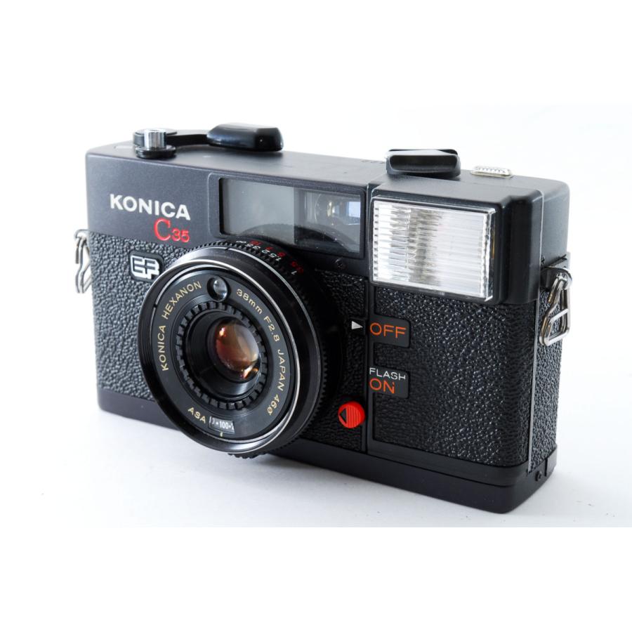 ★コンパクトフィルムカメラ★ コニカ KONICA C35 EF ブラック :566326:ENO-CAMERA - 通販 - Yahoo!ショッピング