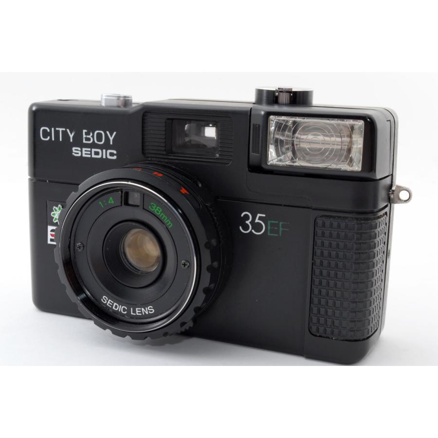 ☆コンパクトフィルムカメラ☆ セディック CITY BOY SEDIC 35EF ブラック : ENO-CAMERA - 通販 - Yahoo!ショッピング ☆コンパクトフィルムカメラ☆ セディック CITY BOY SEDIC 35EF ブラック : ENO-CAMERA - 通販 - Yahoo!ショッピング