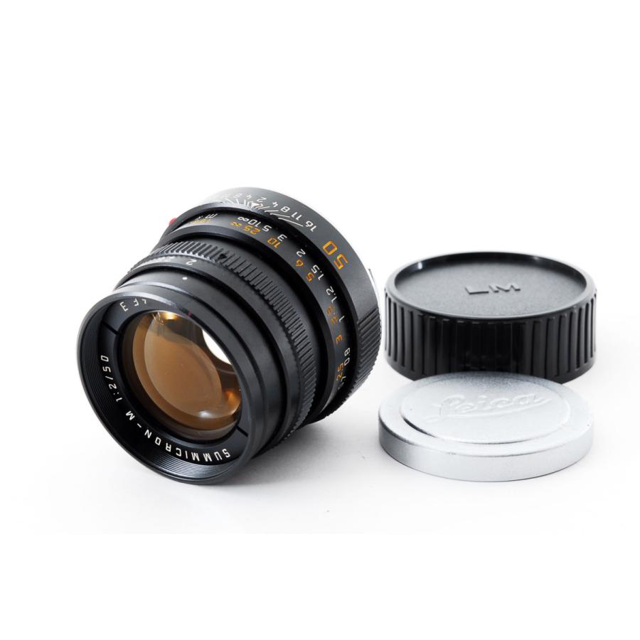 【セール】★Mマウント★ ライカ LEICA SUMMICRON-M 50mm F2 E39 第3世代 ブラック