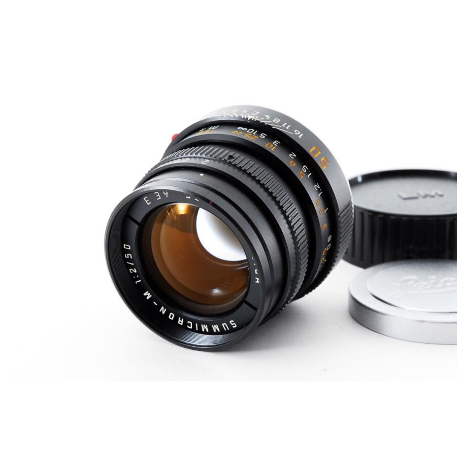 【セール】★Mマウント★ ライカ LEICA SUMMICRON-M 50mm F2 E39 第3世代 ブラック
