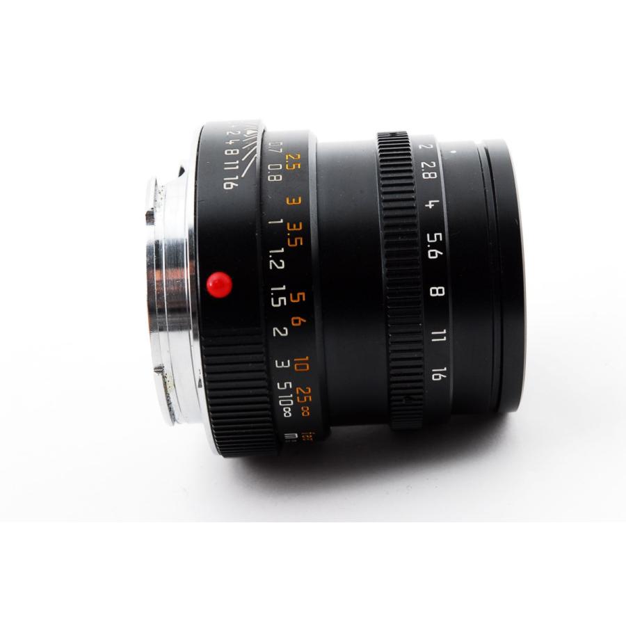 【セール】★Mマウント★ ライカ LEICA SUMMICRON-M 50mm F2 E39 第3世代 ブラック