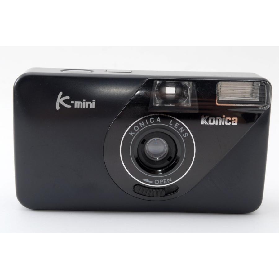 一番人気物 ☆コンパクトフィルムカメラ☆ コニカ Konica K-mini ブラック フィルムカメラ