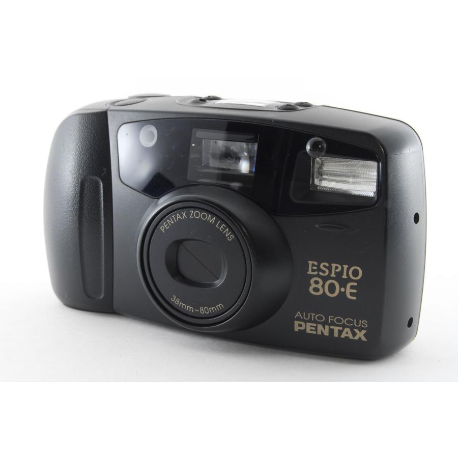 お得セット コンパクトフィルムカメラ ペンタックス PENTAX ESPIO 80-E ブラック