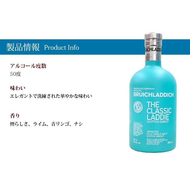 限定クーポン使える ブルックラディ ザ クラシック ラディ 700ml シングルモルト ウイスキー 50度 正規品 箱入 送料無料 榎商店paypayモール店 通販 Paypayモール