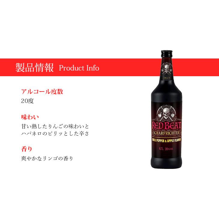 レッドビート シャルフリヒター ハバネロ&アップルフレーバー
