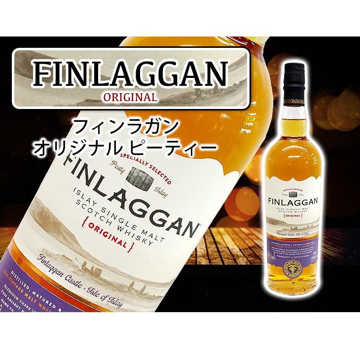 フィンラガン オリジナル ピーティー 700ml シングルモルト ウイスキー 40度 並行輸入品 箱なし 送料無料｜enokishouten｜02