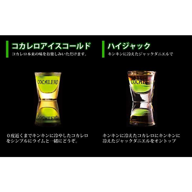 コカレロ Cocalero ボムグラス2個付き 700ml リキュール 29度