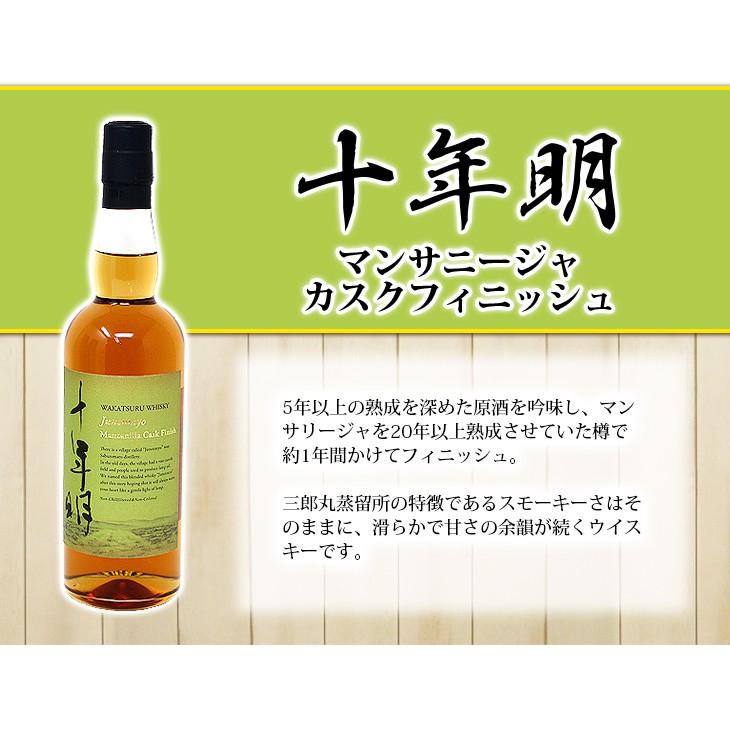10日(日)限定 店内全品+3% 十年明 マンサニージャ カスク