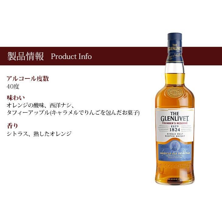 ザ・グレンリベット ザ グレンリベット ファウンダーズリザーブ