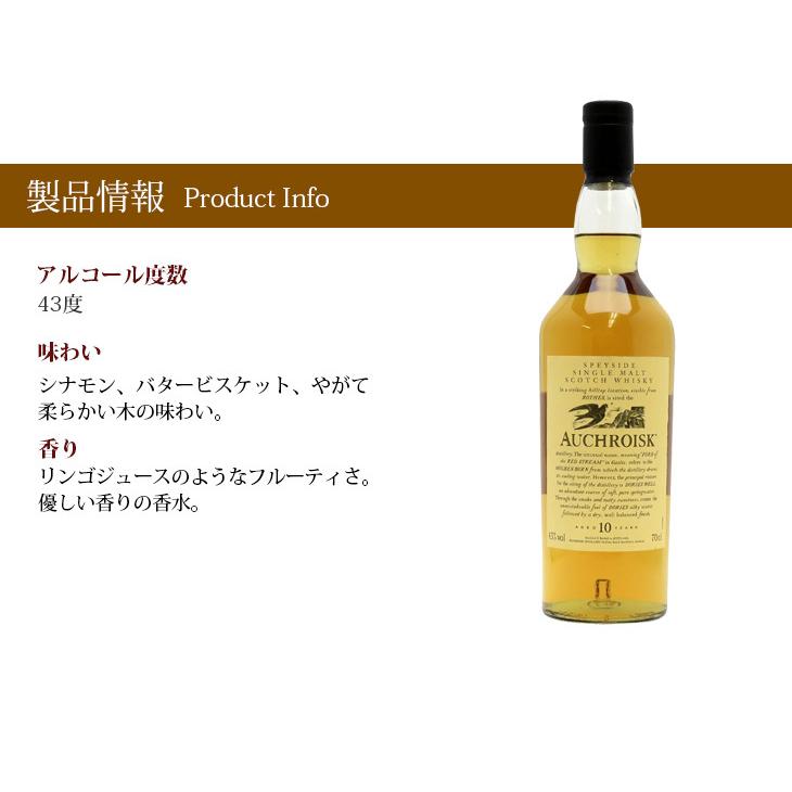 Auchroisk オスロスク　10年 シングルモルトウイスキー 0950b41df4a3b081f6d55da763770b