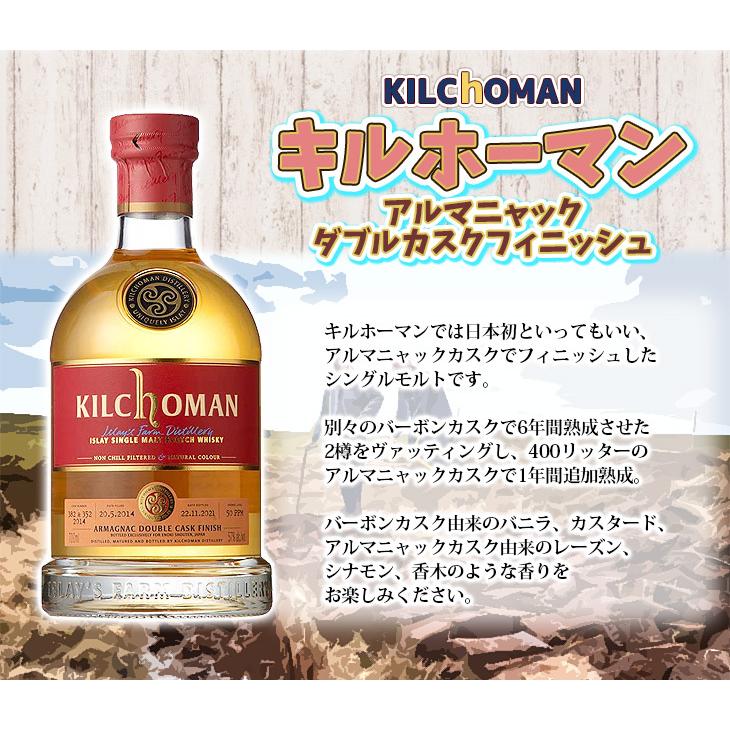 キルホーマン アルマニャック 2014 ダブルカスクフィニッシュ 700ml シングルモルト ウイスキー 57度 正規品 箱付 送料無料｜enokishouten｜04