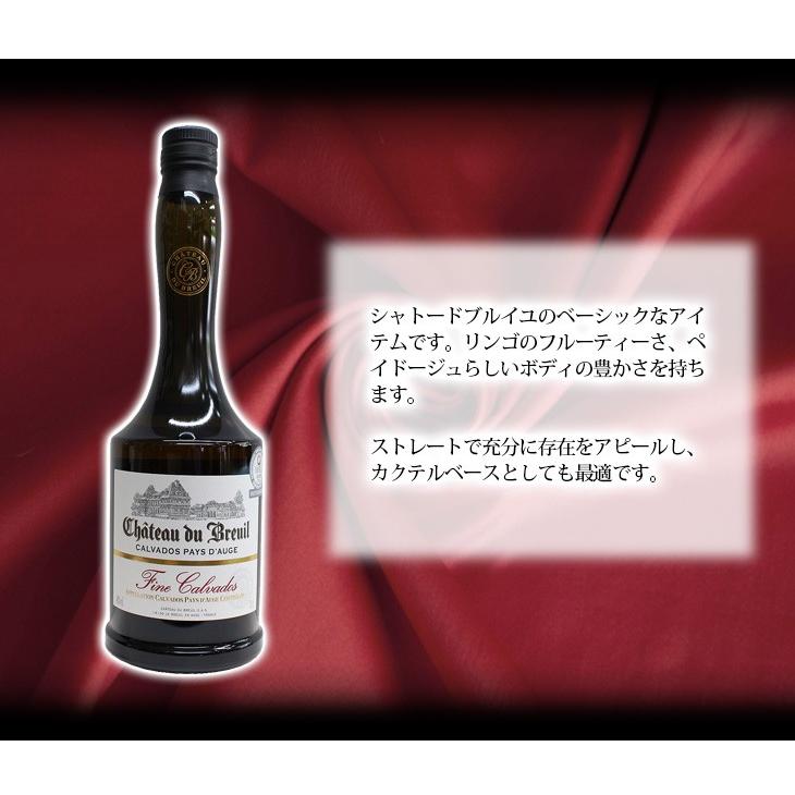 シャトー ド ブルイユ フィーヌ カルバドス 700ml カルヴァドス