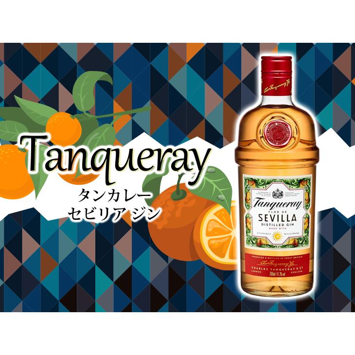 タンカレー セビリア ジン 700ml 41.3度 並行輸入品 箱なし 送料