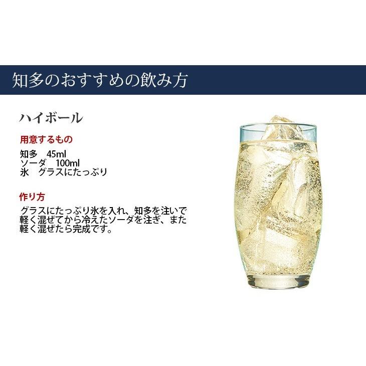 サントリー 知多 700ml シングルグレーン ジャパニーズウイスキー 43度 箱付 送料無料｜enokishouten｜04