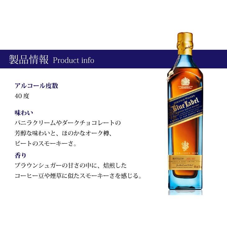 【ジョニーウォーカー ブルーラベル】新品未開封！カバー付き 40度 750ml ジョニーウォーカー ブルーラベル 750ml ブレンデッド