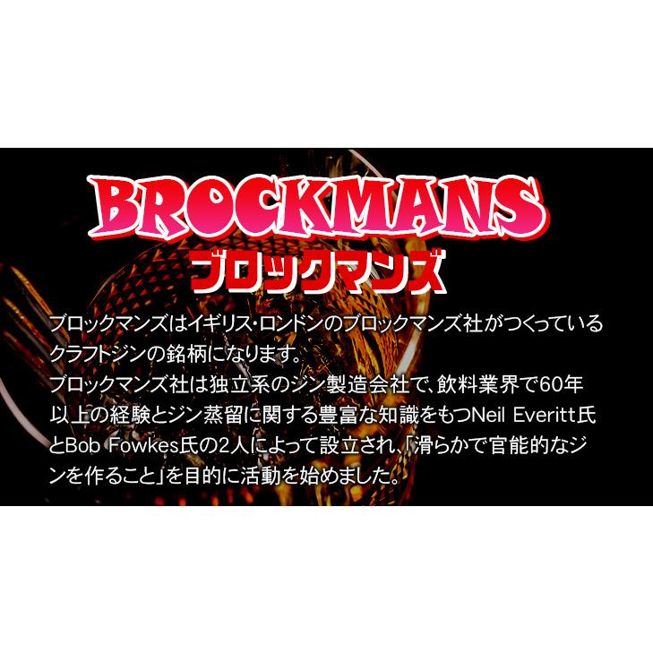 ブロックマンズ プレミアムジン 700ml ジン 40度 正規品 箱なし 送料