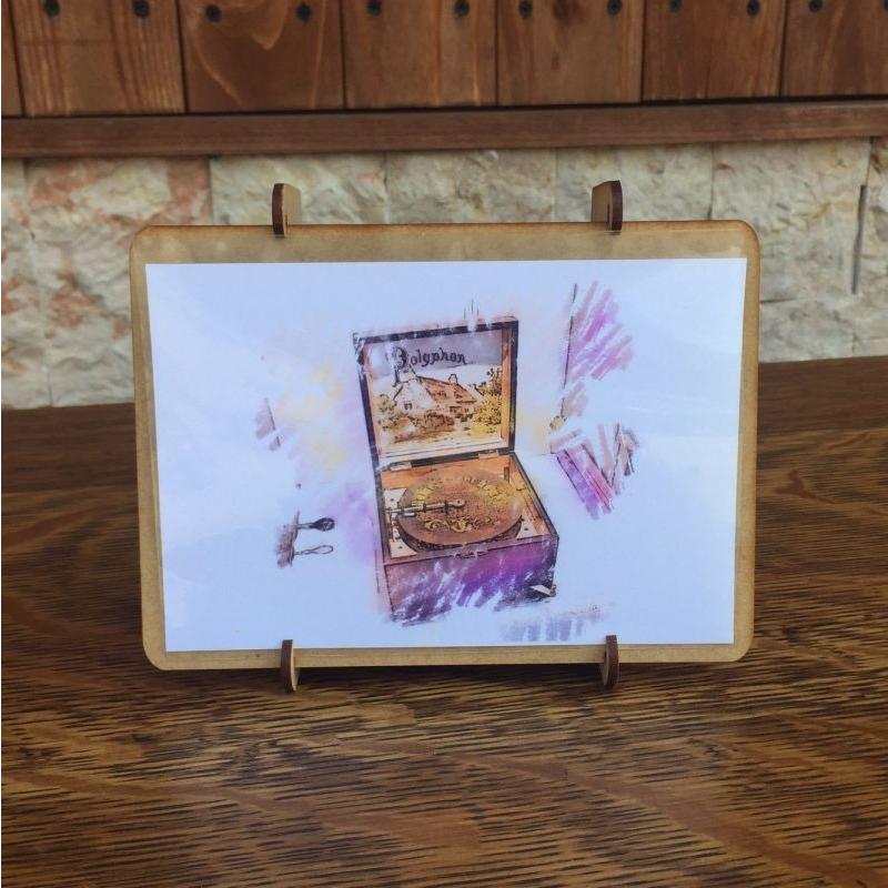 DIYオルゴール付きフォトスタンド | 